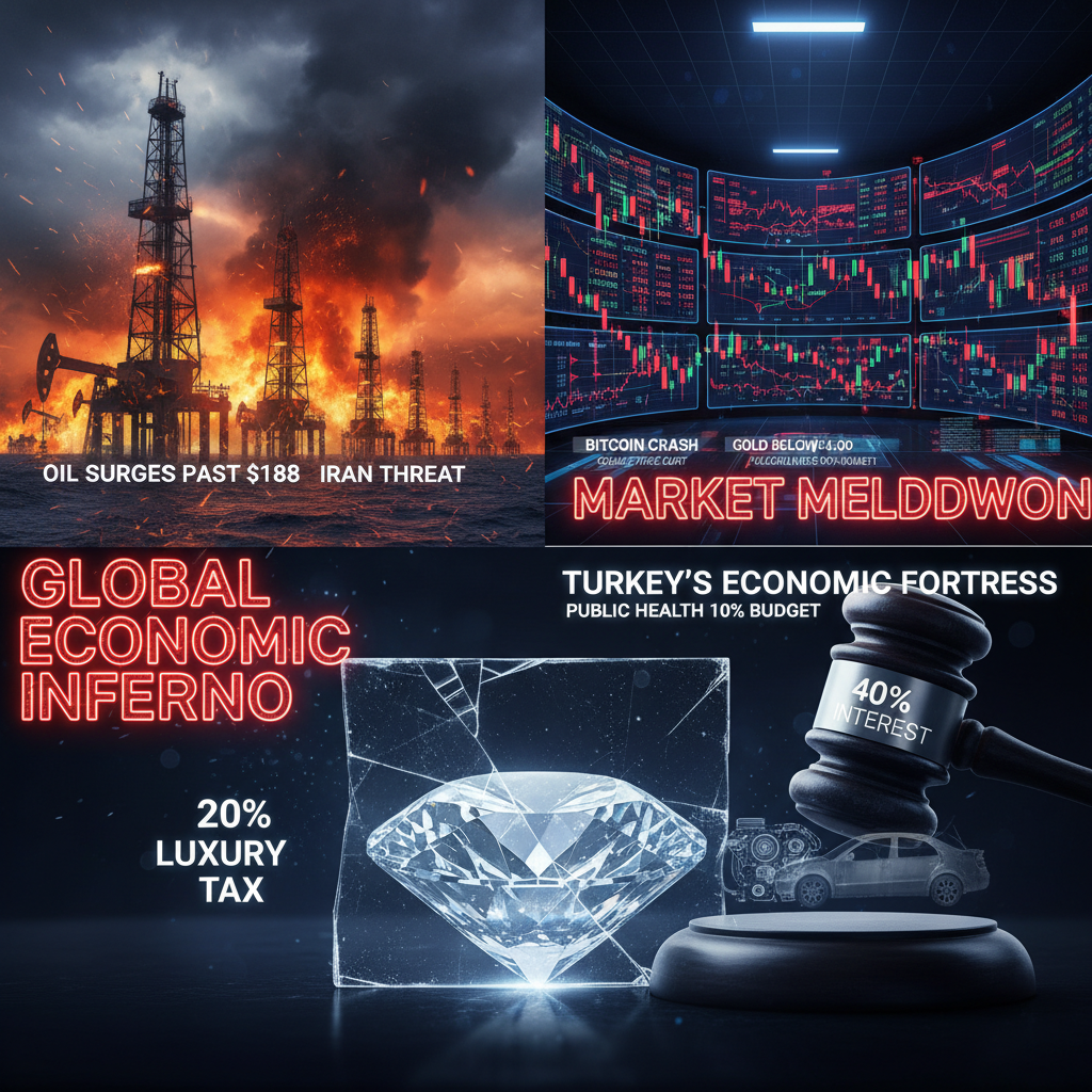 Küresel Piyasalar Trump’ın İran Tehdidiyle Sarsıldı: Ekonomide Savaş Alarmı