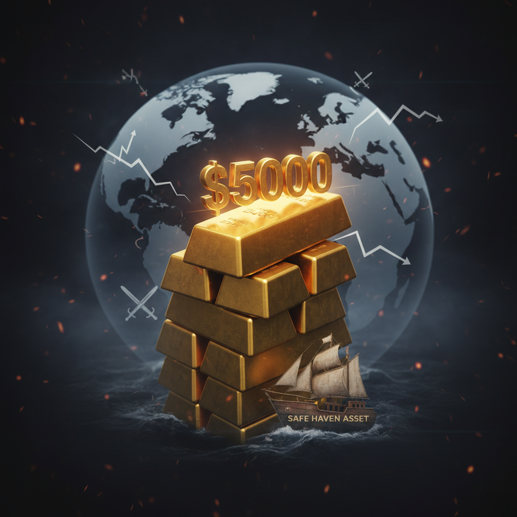 Küresel Piyasalarda "Altın" Çağı: Jeopolitik Gerilim Rekor Getirdi