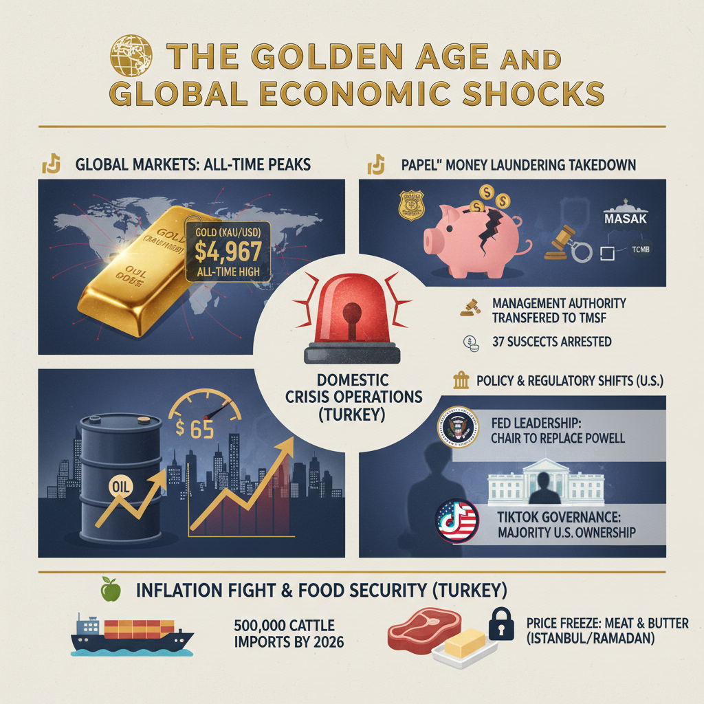 Küresel Piyasalarda Altın Çağı ve Ekonomide Kritik Operasyonlar
