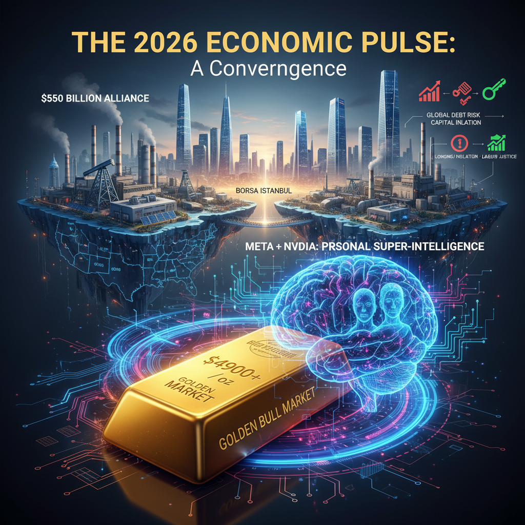 Küresel Piyasalarda Altın Rallisi ve Dev Yatırım Hamleleri: Ekonomi Dünyasında 2026 Rotası