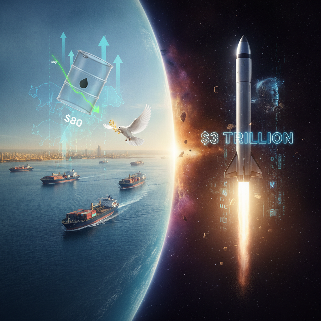 Küresel Piyasalarda Barış İyimserliği: Petrol Düşerken SpaceX Rekora Koşuyor