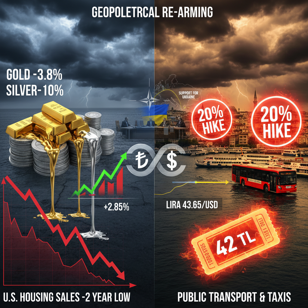 Küresel Piyasalarda Emtia Şoku ve İstanbul’da Ulaşıma Dev Zam