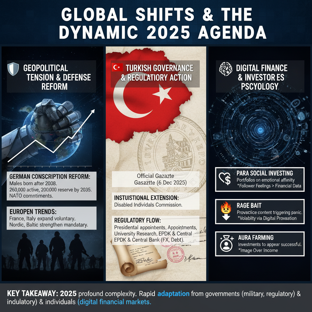 Küresel Savunma Hamleleri, Türkiye'nin Resmi Adımları ve Dijital Çağın Yatırımcı Psikolojisi Gündemde