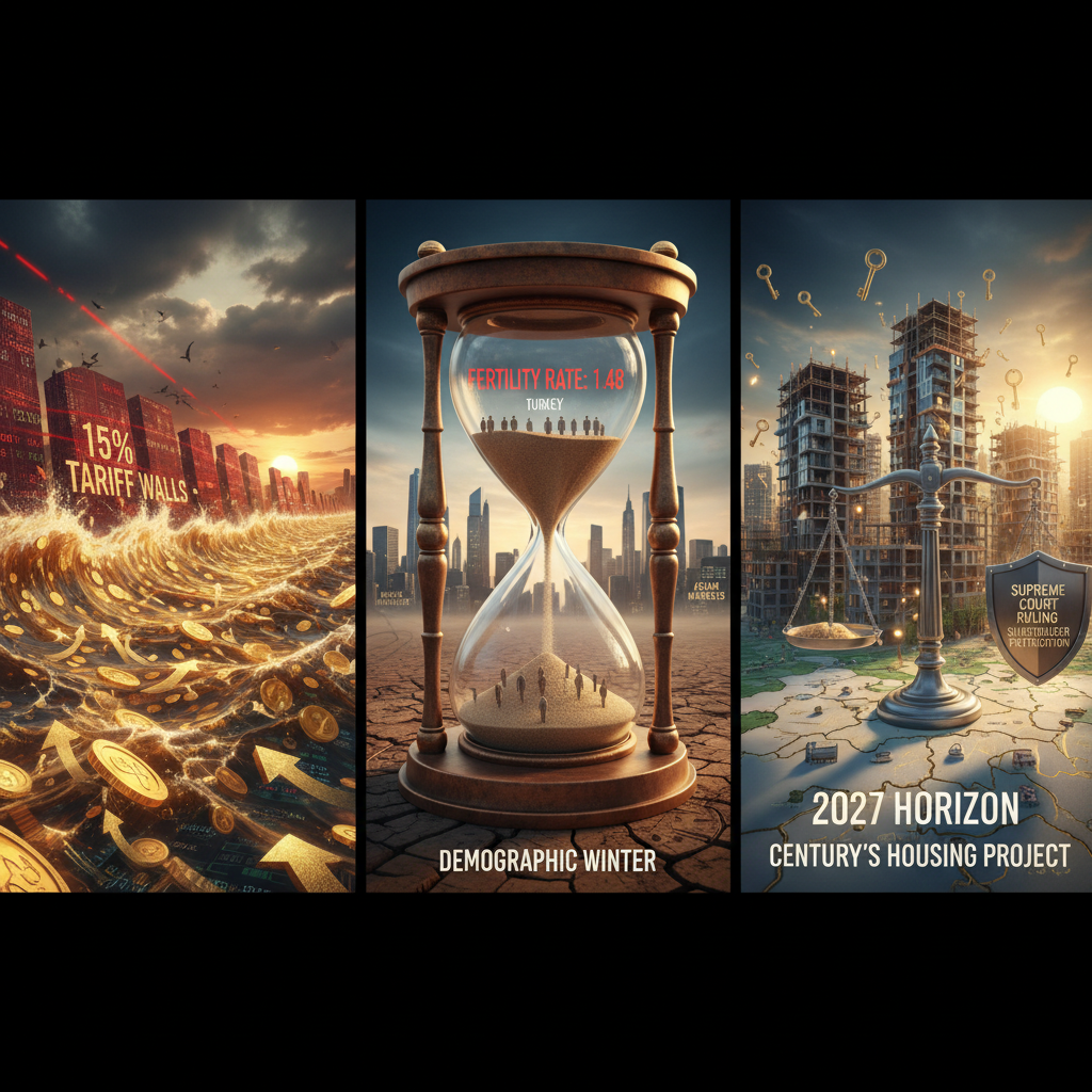 Küresel Ticaret Savaşları Kızışırken Türkiye’nin Demografik ve Sosyal Gündemi Hareketleniyor