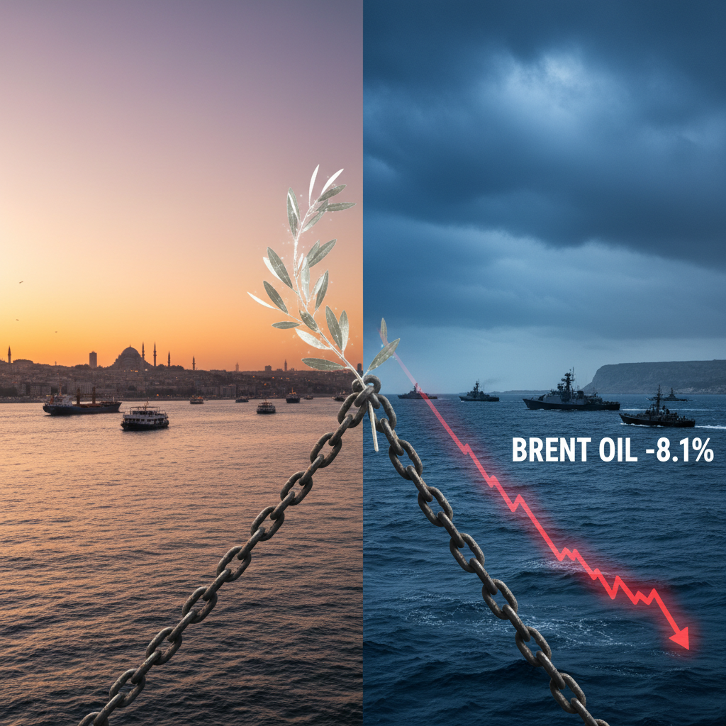 Küresel Ticarette Barış Rüzgarları: Petrol Düşüşte, Boğazlarda Trafik Değişiyor