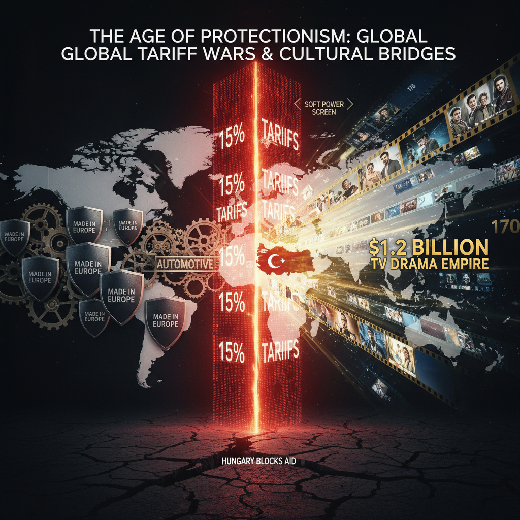 Küresel Ticarette Koruma Kalkanları Devrede: Trump’ın Vergi Hamlesi ve AB’nin Yeni Stratejisi