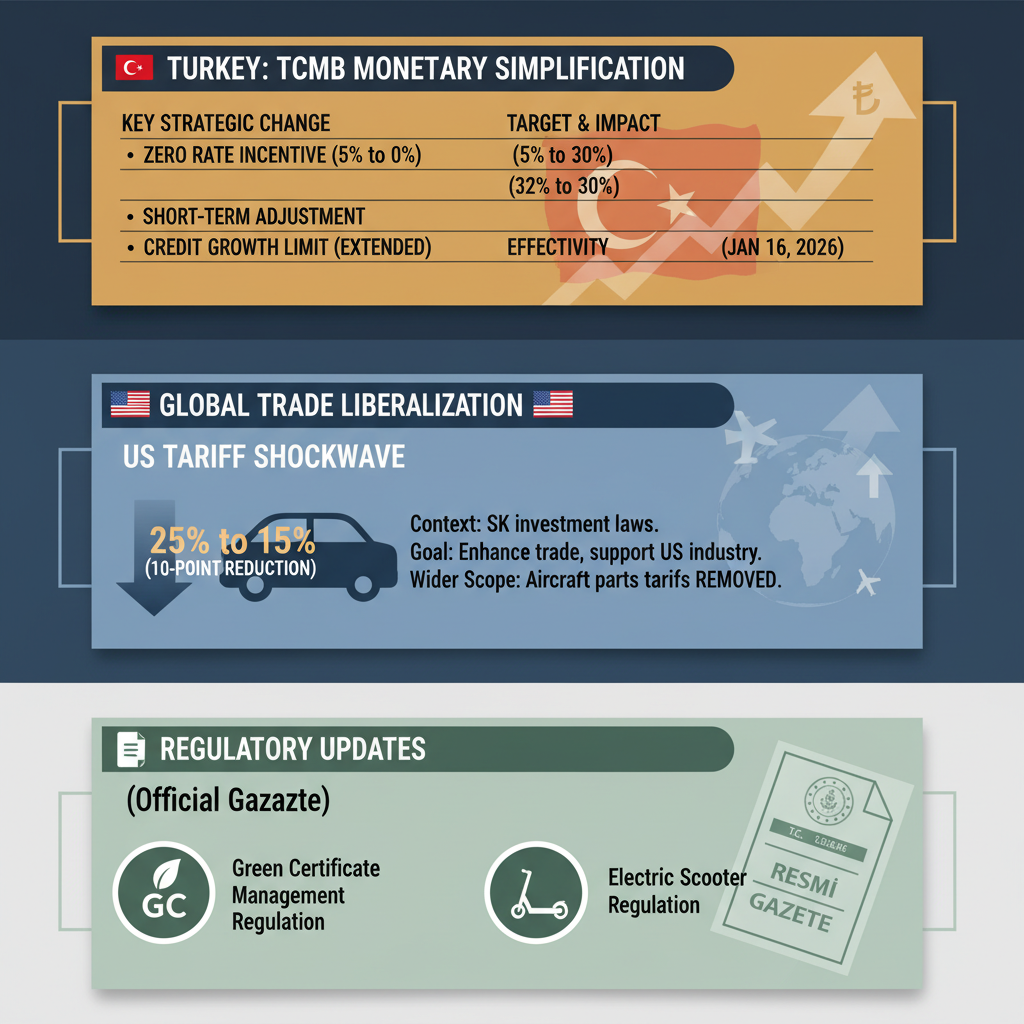 Merkez Bankası'ndan Zorunlu Karşılıklarda Sadeleşme Hamlesi: ABD'den Güney Kore Otomobillerine Gümrük İndirimi
