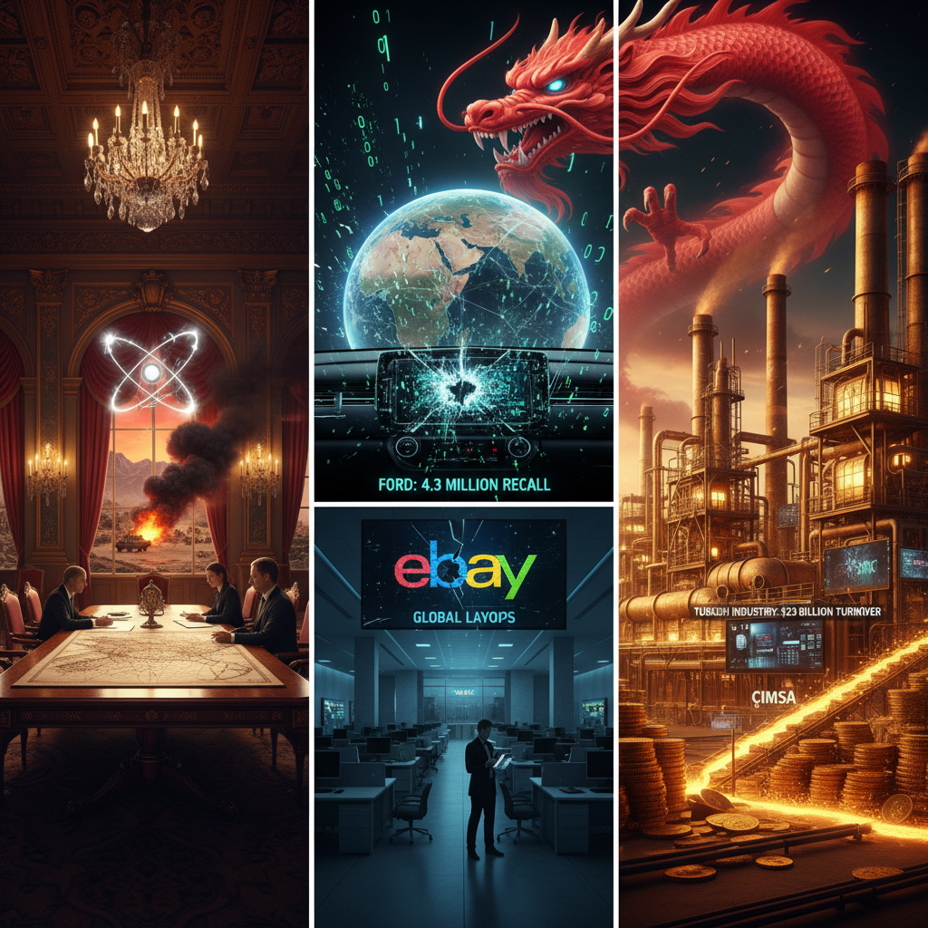 Müzakere Masasında Diplomasi, Sınırda Gerilim ve Dev Şirketlerde Operasyonel Dönüşüm