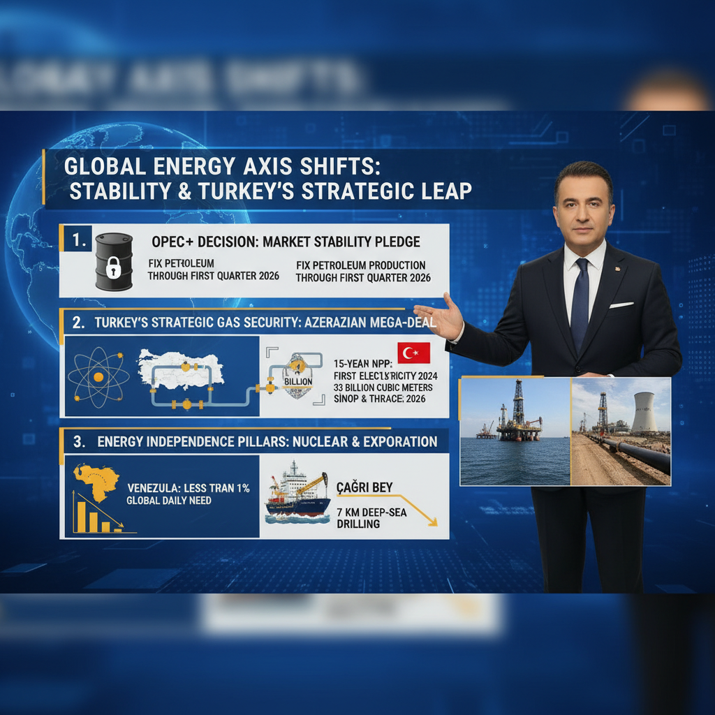 OPEC+ Üretim Kararını Onayladı: Küresel Piyasalar ve Türkiye'nin Stratejik Enerji Hamleleri