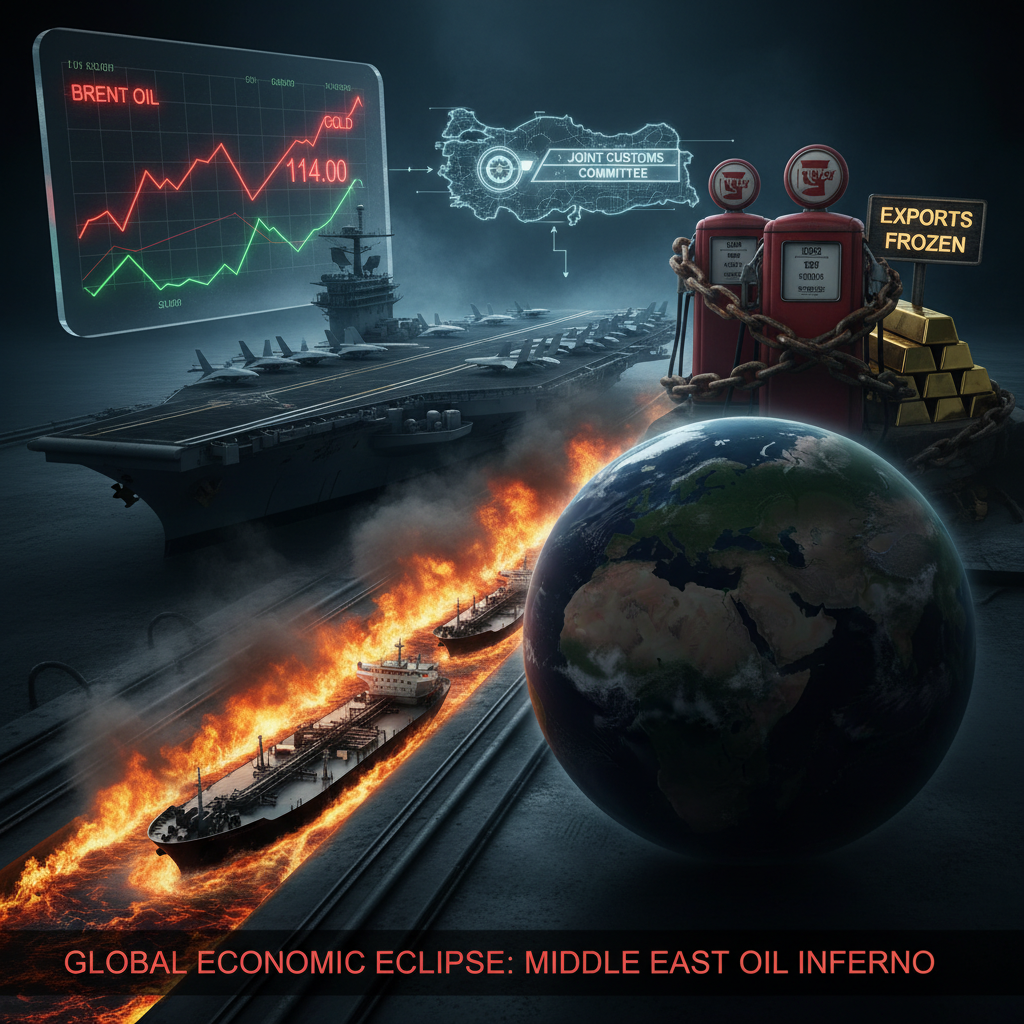 Orta Doğu Krizi Küresel Ekonomiyi Sarsıyor: Petrol 45 Ayın Zirvesinde!