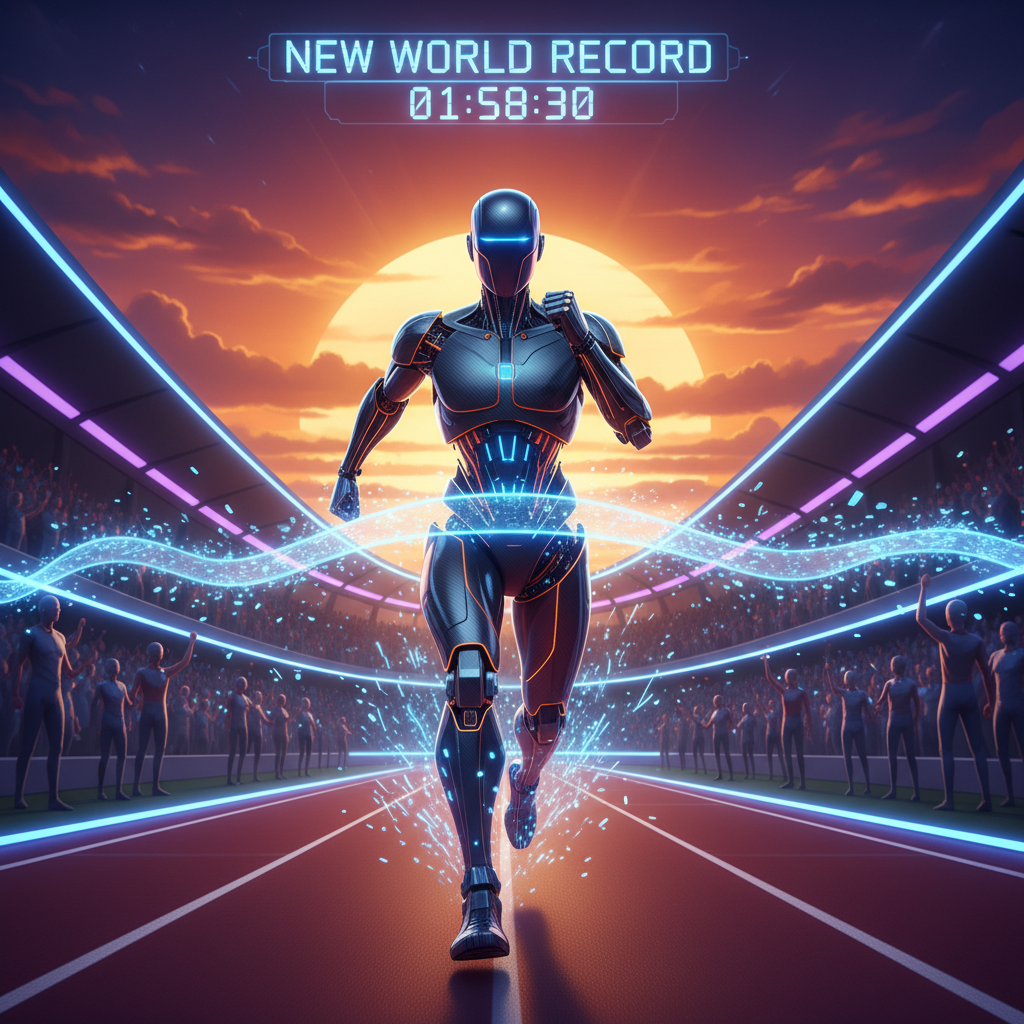 Pistlerin Yeni Hakimi: İnsansı Robotlar Maraton Rekorlarını Altüst Etti