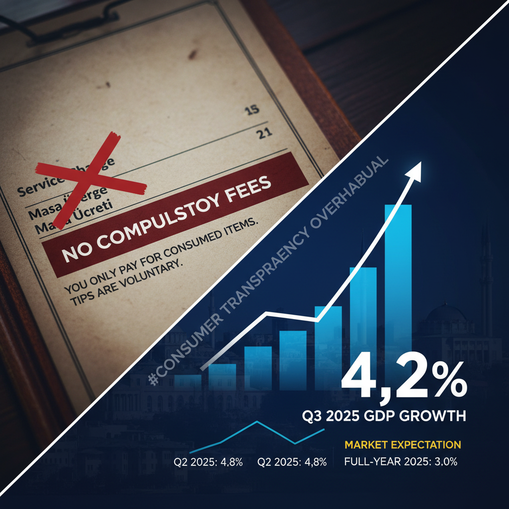 Ticaret Bakanlığı'ndan Lokantalara Şeffaflık Hamlesi: Zorunlu Servis Ücreti Yasaklanıyor, Gözler Büyüme Verilerinde