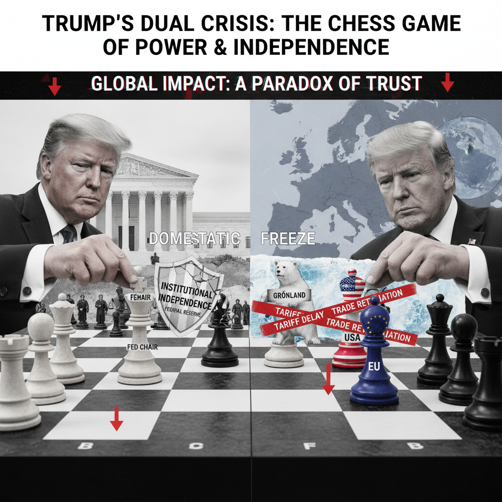 Trump’ın Ekonomi ve Diplomasi Satrancı: Fed ve Grönland’da Kritik Dönemeç