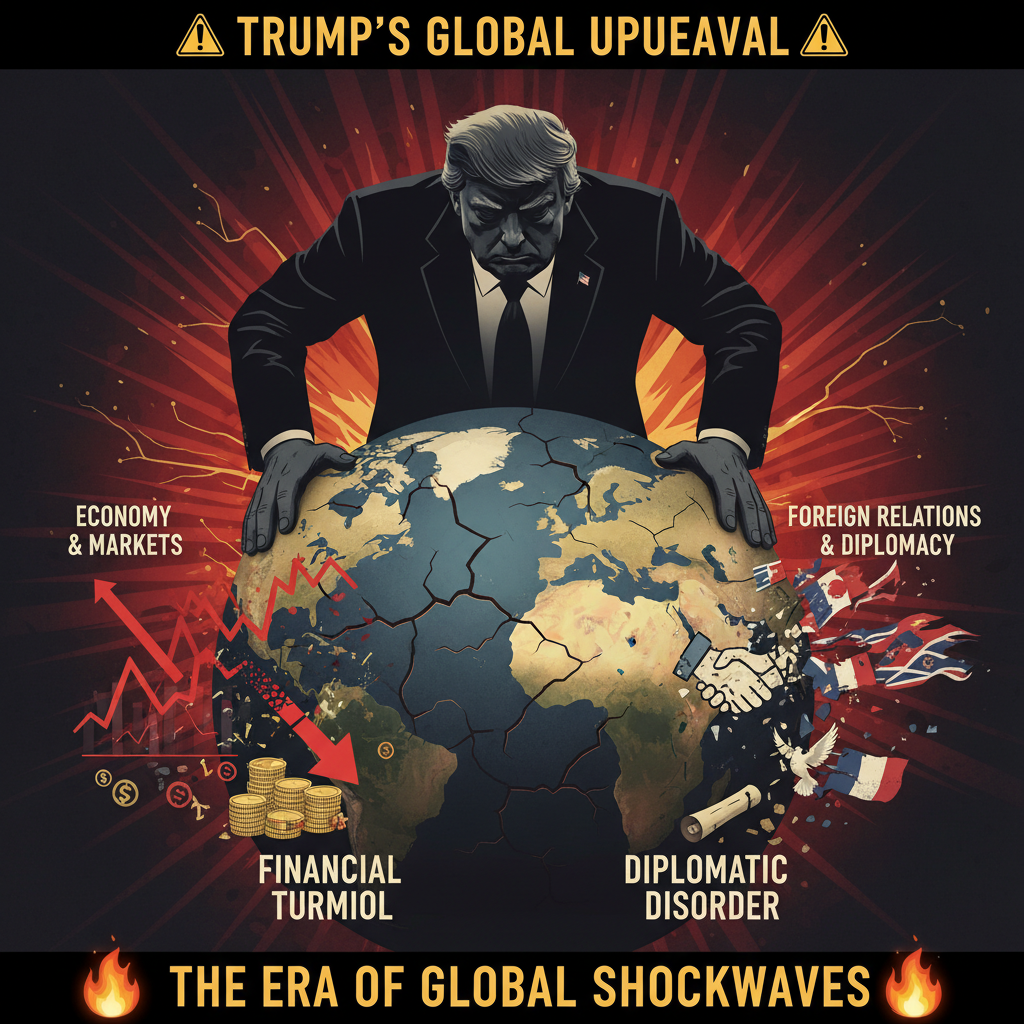 Trump’ın Küresel Hamleleri Piyasaları ve Diplomasiyi Altüst Etti