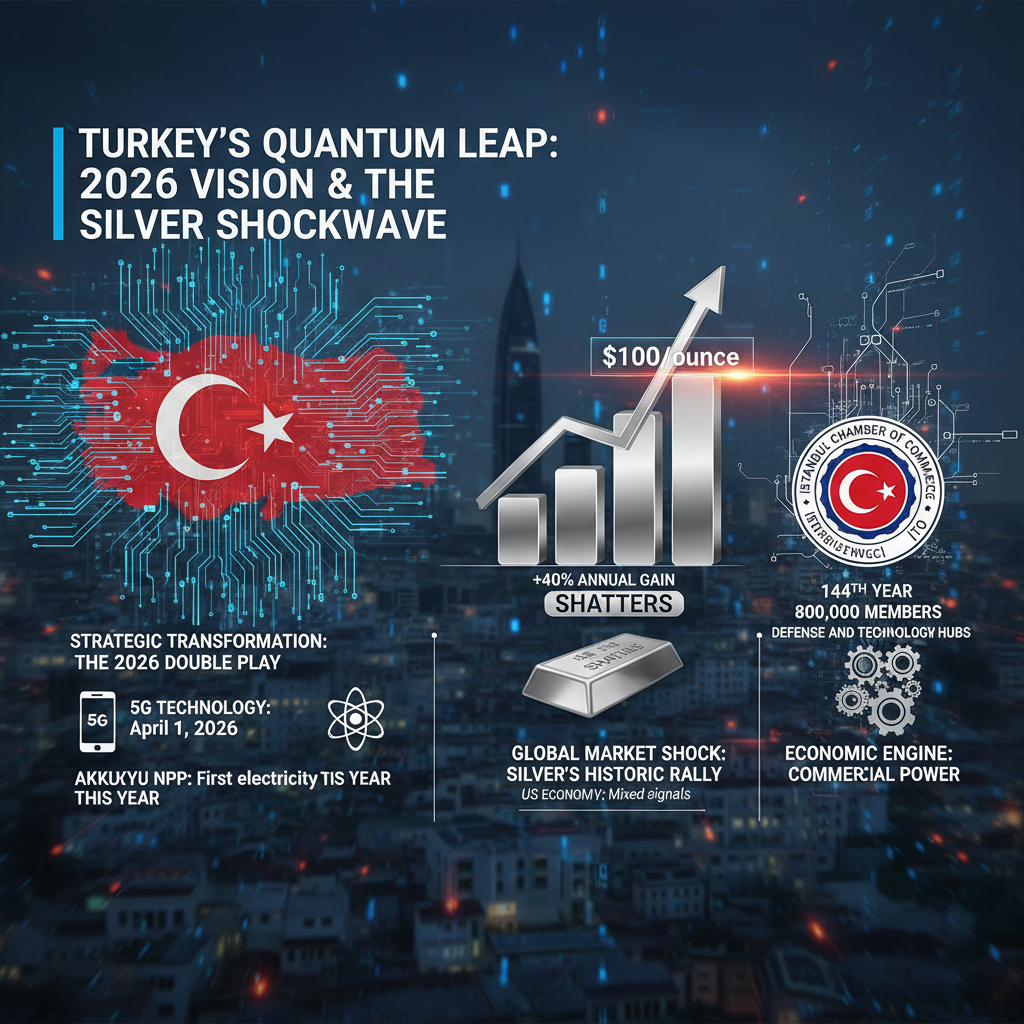 Türkiye 2026’da Teknoloji ve Enerjide Çağ Atlıyor: Gümüşte Tarihi Rekor!