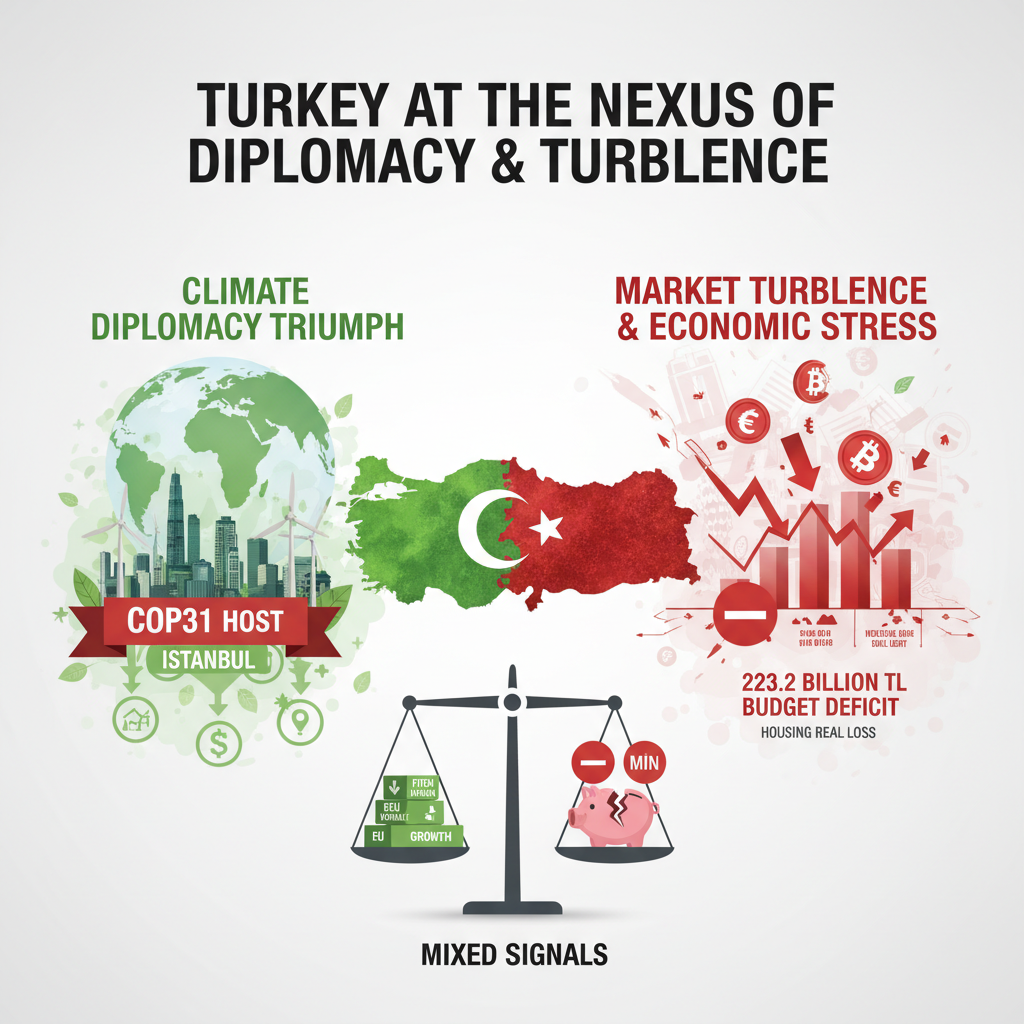 Türkiye COP31 Ev Sahipliğiyle Küresel İklim Diplomasisinin Merkezinde: Piyasalar ve Ekonomide Son Durum