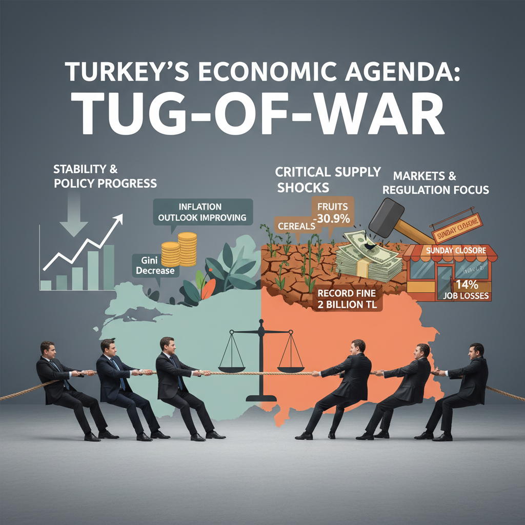 Türkiye Ekonomi Gündemi Yoğun: Enflasyon Beklentileri İyileşirken Tarımda Büyük Kayıplar ve Piyasaların Odak Noktaları