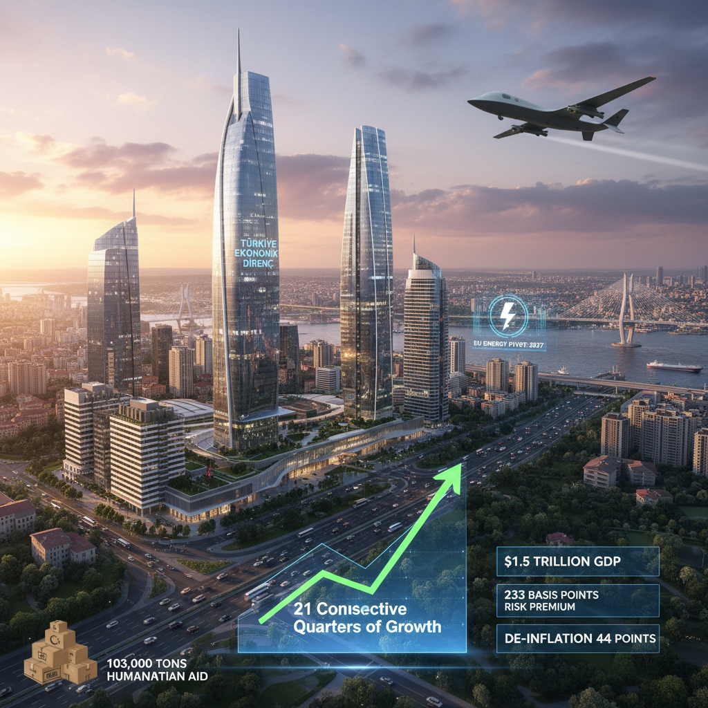 Türkiye Ekonomisi Büyümesini Sürdürürken Finansal Tedbirler Gündemde; AB Rus Gazına Veda Ediyor