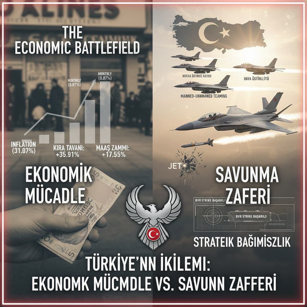 Türkiye Ekonomisinde Enflasyonla Mücadele Sürerken, KIZILELMA Savunma Sanayiinde Çığır Açtı