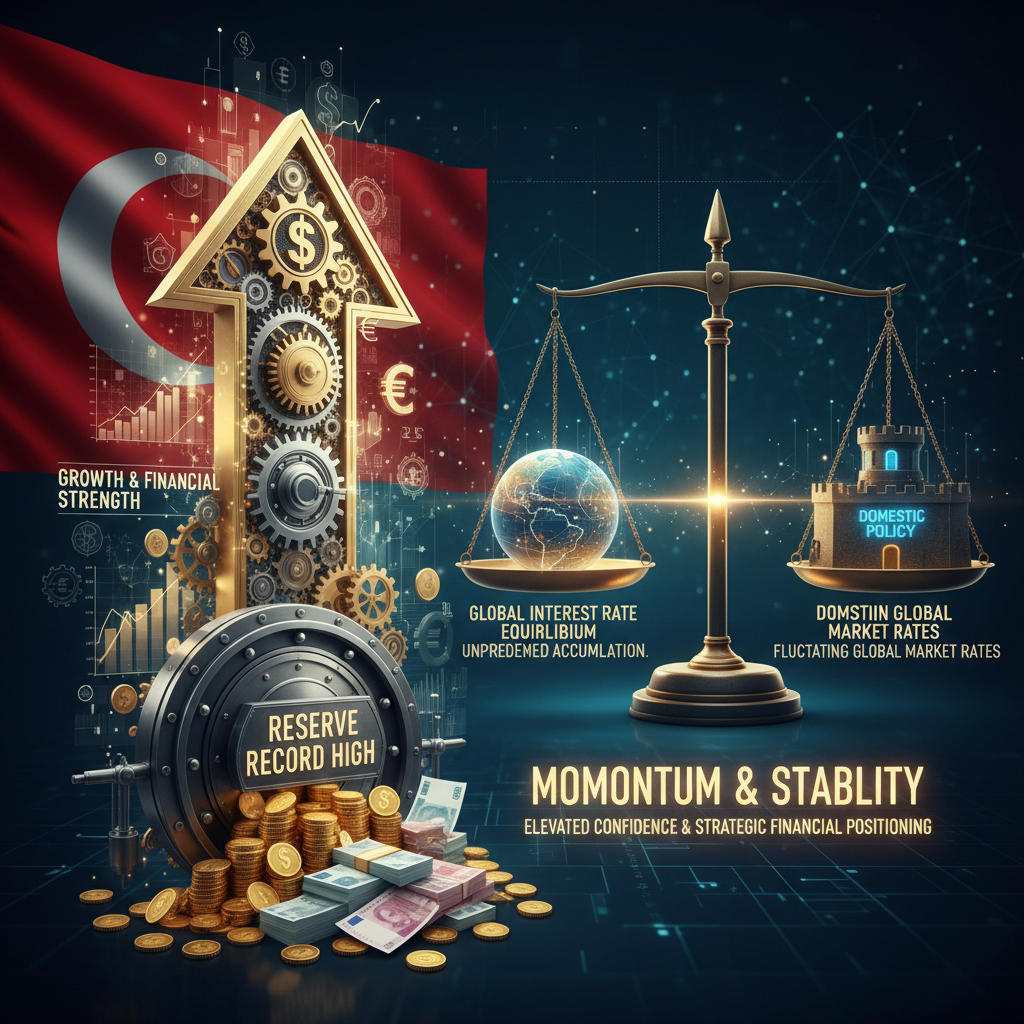 Türkiye Ekonomisinde 'Pozitif' Dönem: Rezerv Rekoru ve Küresel Piyasaların Faiz Dengesi