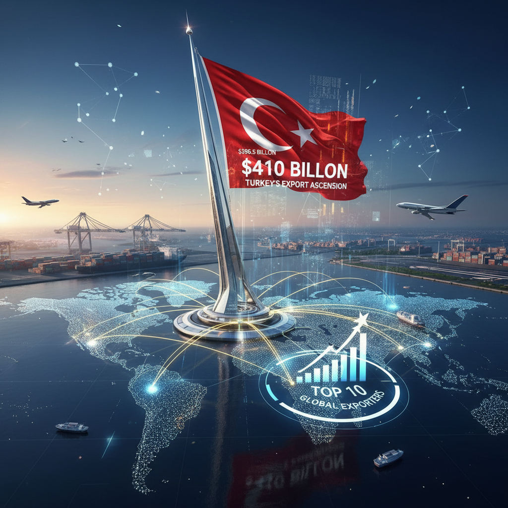 Türkiye, İhracatta Cumhuriyet Rekorları Kırdı: 2026 İçin 410 Milyar Dolarlık İddialı Hedefler Küresel ve İç Gündemin Odağında