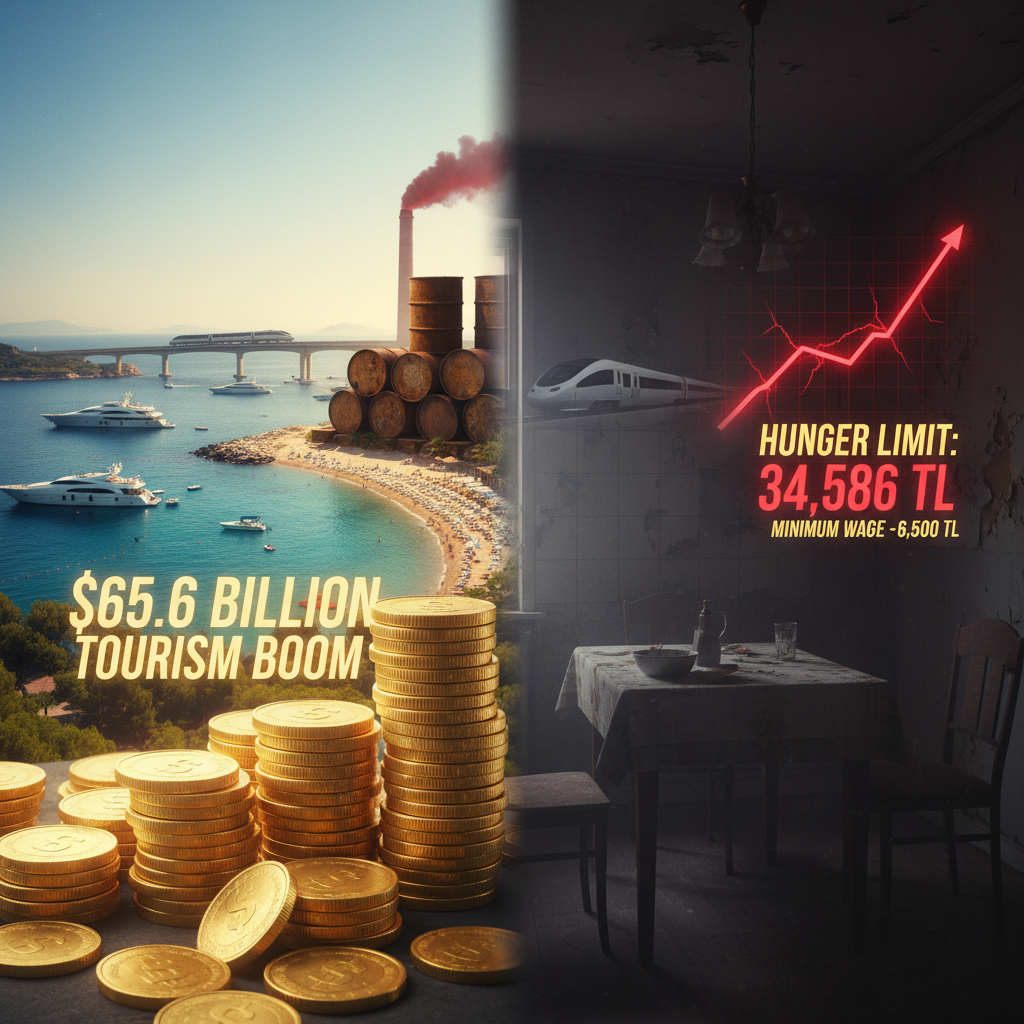 Türkiye ve Dünyada Ekonomi Alarmı: Turizm Gelirleri Artarken Geçim Derdi Derinleşiyor