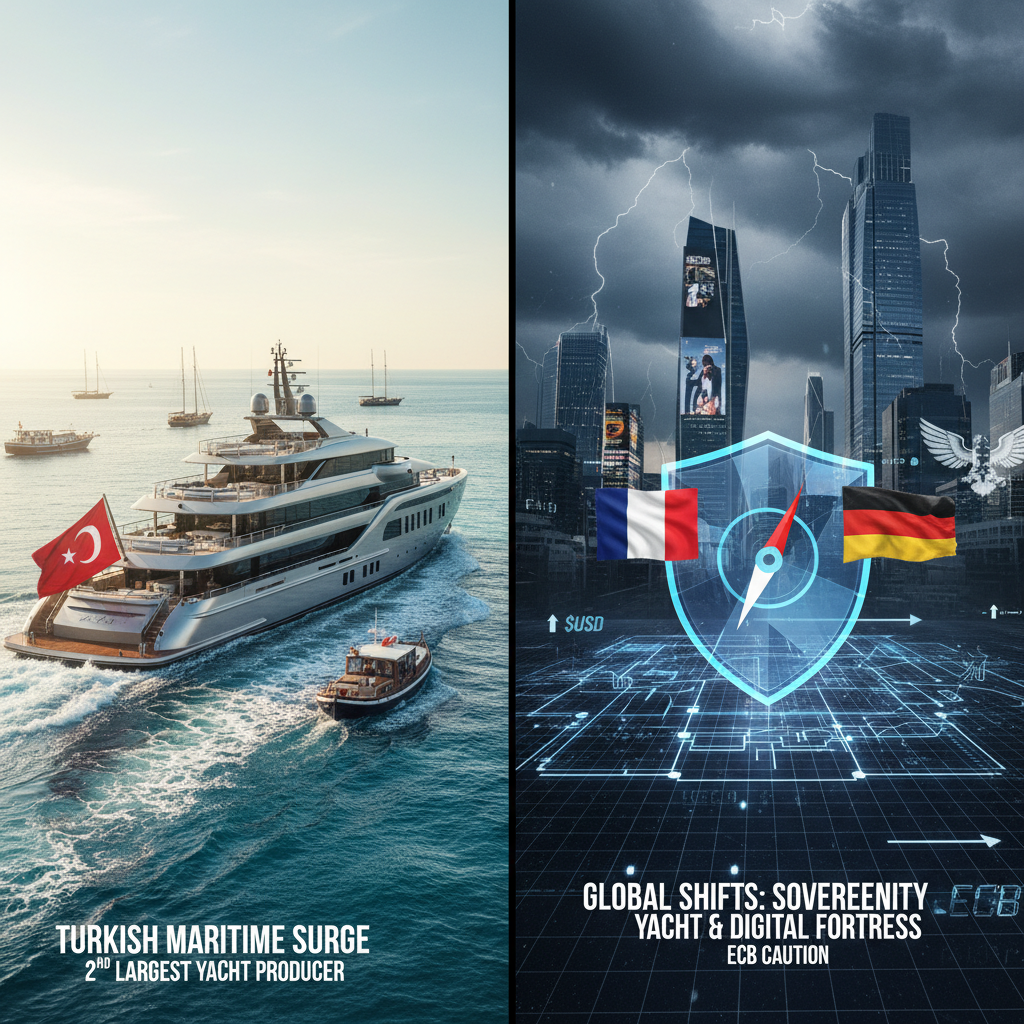 Türkiye Yat Üretiminde Dünya Devlerini Geride Bıraktı: Küresel Piyasalarda Savaş ve Siyaset Hareketliliği