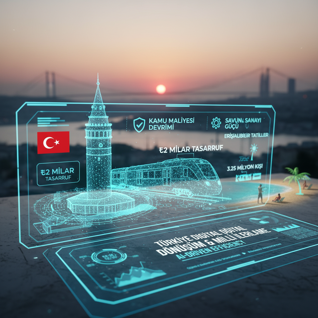 Türkiye'de Kamu Maliyesinden Savunma Sanayisine Dijital Dönüşüm Rüzgarı: Turizmde Yoğun Sezon, ABD'de Ekonomi Gündemi