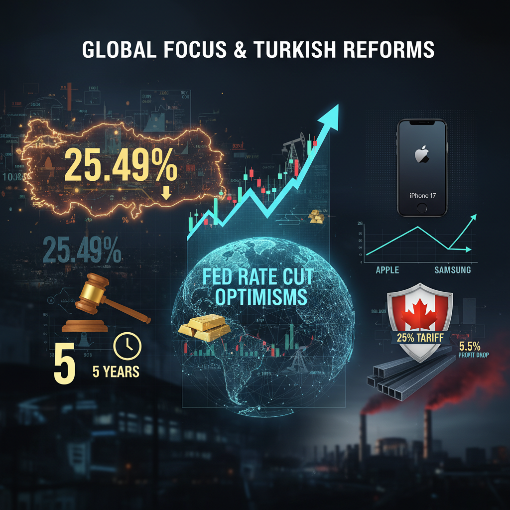 Türkiye'de Vergi ve İş Hukuku Gündemi Yoğun: Küresel Piyasalar Fed Faiz Kararına Odaklandı