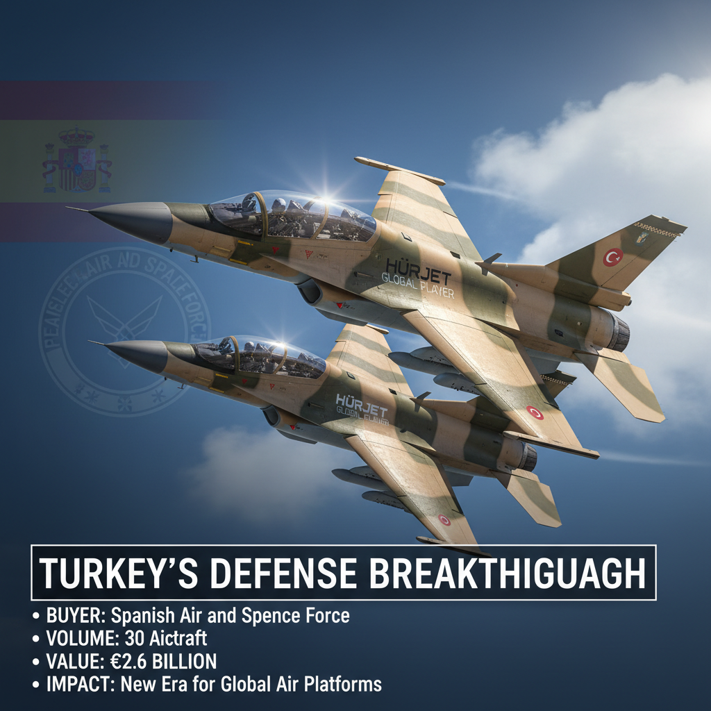 Türkiye'den Küresel Arenaya Uzanan Adımlar: HÜRJET İhracatı, Diplomatik Gerilim ve Ekonomi Gündemi