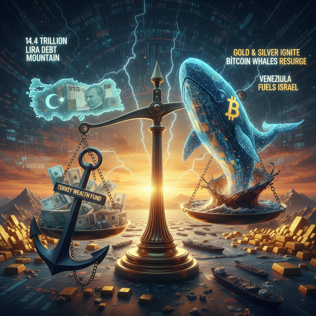 Türkiye’nin Dev Borç ve Alacak Bilançosu Açıklandı: Küresel Piyasalarda Hareketlilik Sürüyor
