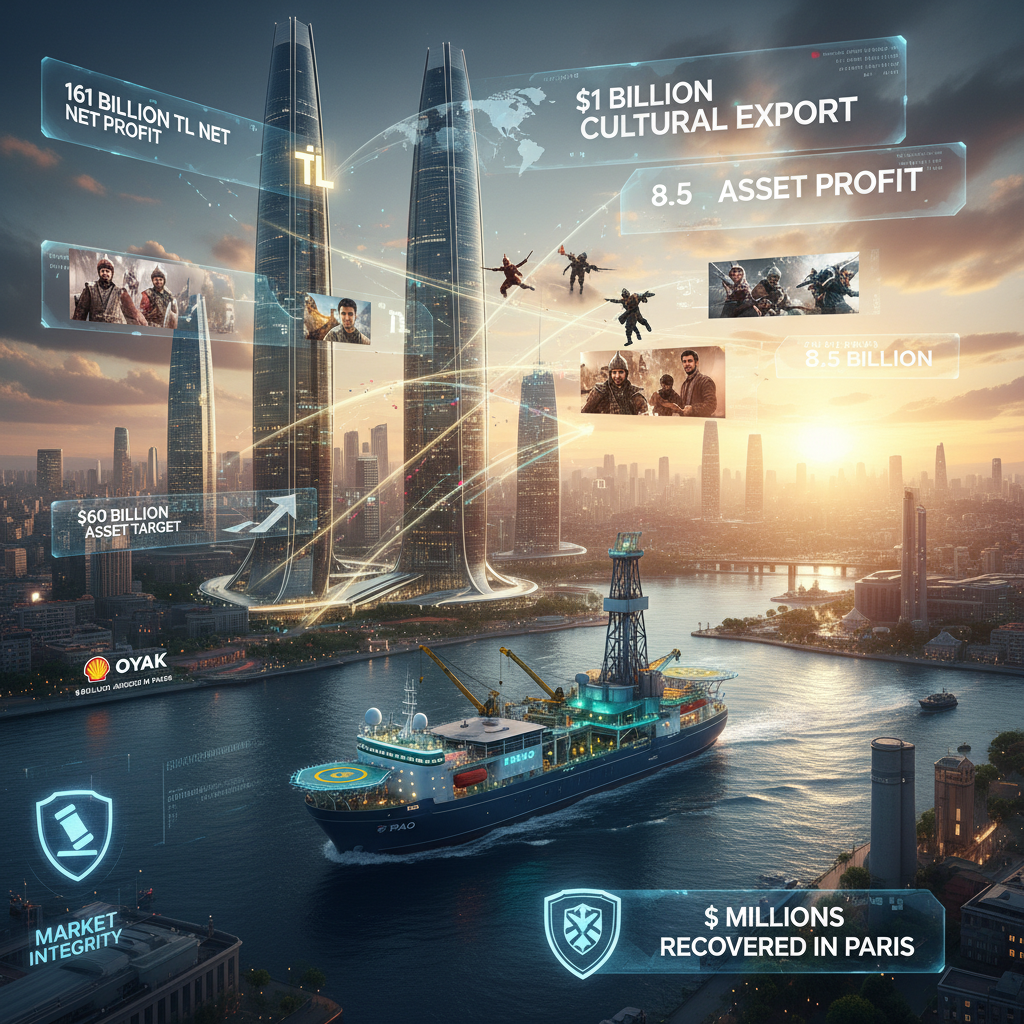 Türkiye’nin Ekonomik Vizyonu: Bankacılıkta Rekor Kâr, Sektörel Büyüme ve Stratejik Yatırımlar