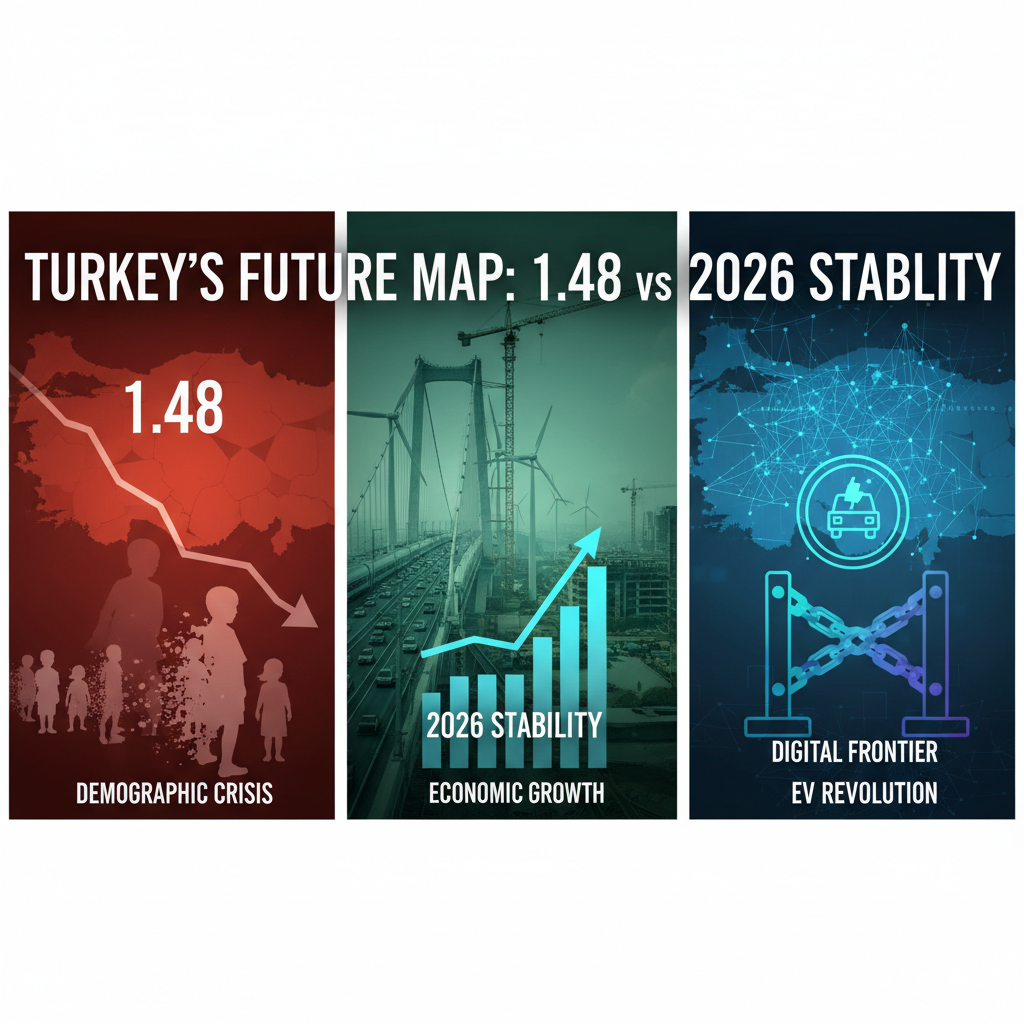 Türkiye'nin Gelecek Haritası: Demografik Dönüşüm, Ekonomik Fırsatlar ve Dijital Arenadaki Yeni Zorluklar