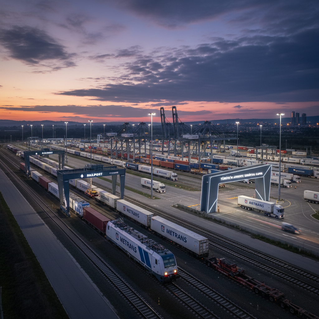 Türkiye'nin İlk Özel İntermodal Terminali Railport Faaliyete Geçti: Lojistik Ağında Yeni Dönem