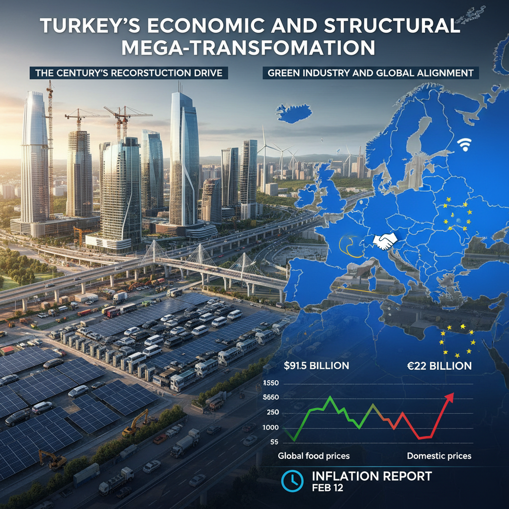 Türkiye’nin İnşa Süreci ve Ekonomide Yeni Dönem: Konuttan Otomotiv Sektörüne Küresel Dönüşüm