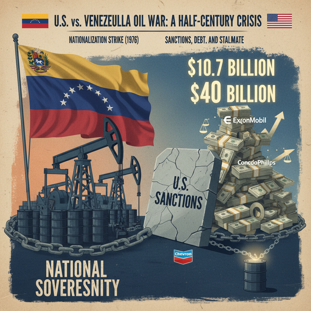 Venezuela ile ABD Arasında Yarım Asırlık Petrol Krizi: Milyarlarca Dolarlık Tazminat Tartışmaları Derinleşiyor