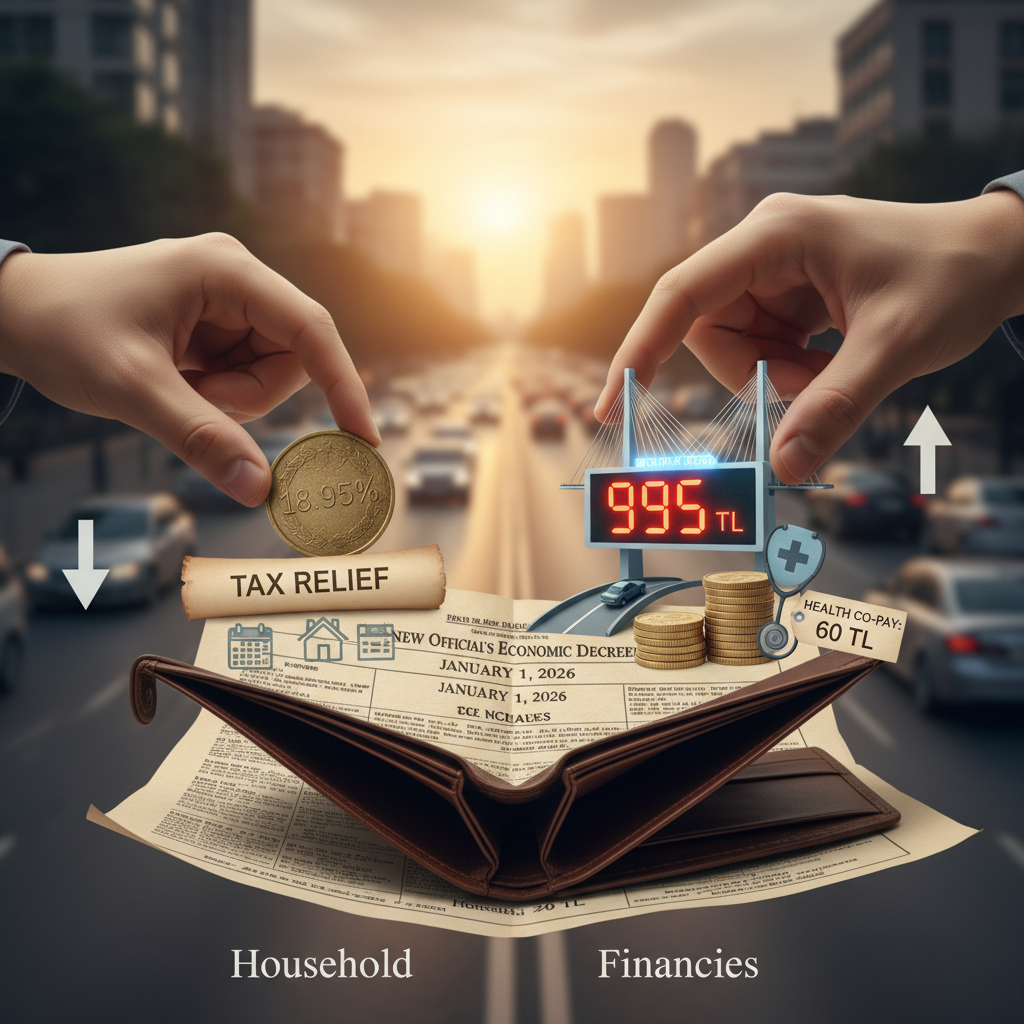 Yeni Yıla Girerken Kritik Ekonomi Kararları: Vergi, Otoyol ve Sağlık Ücretleri Yeniden Belirlendi